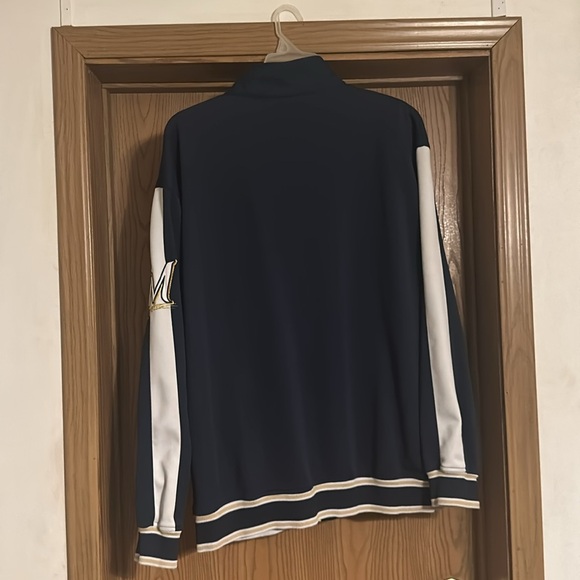Men’s Brewers Zip Up Sweatshirt - Picture 2 of 4